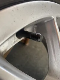 Fuzzy Skin Tire Valve Cap pla