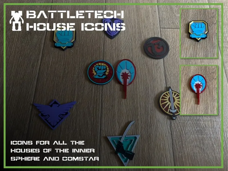 BattleTech House Logos 