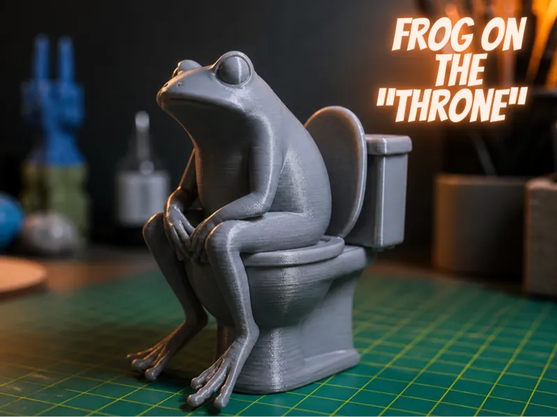 Toilet Frog