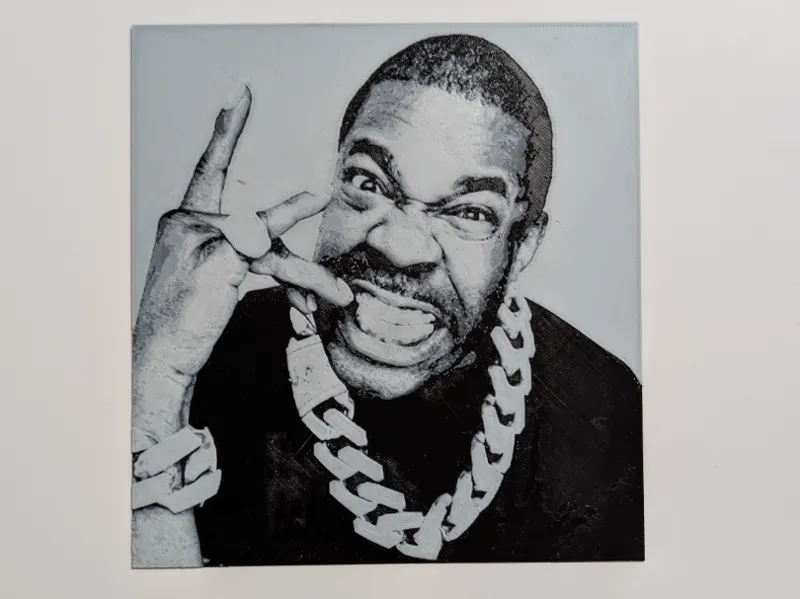 Busta Rhymes HueForge
