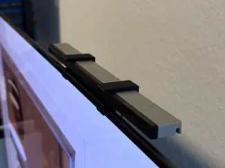 Wii Sensor Bar Mount for Samsung S90C TVs (5mm)
