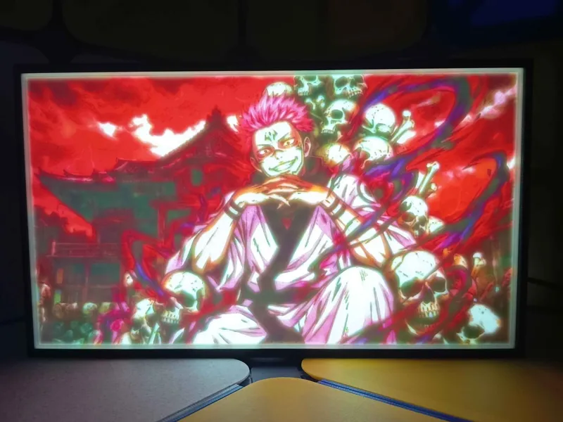 Sukuna Lithophane lightbox - CMYK