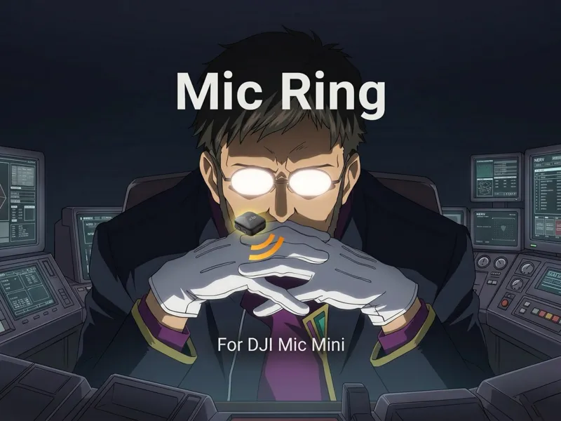 The Mic Ring –– Office Vibe Coding + Voice Input