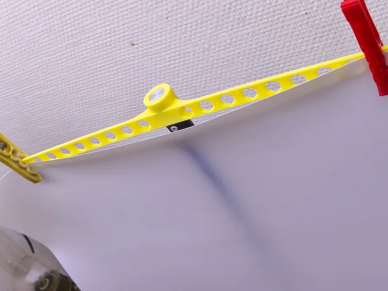 Simple backdrop support for light stand connector