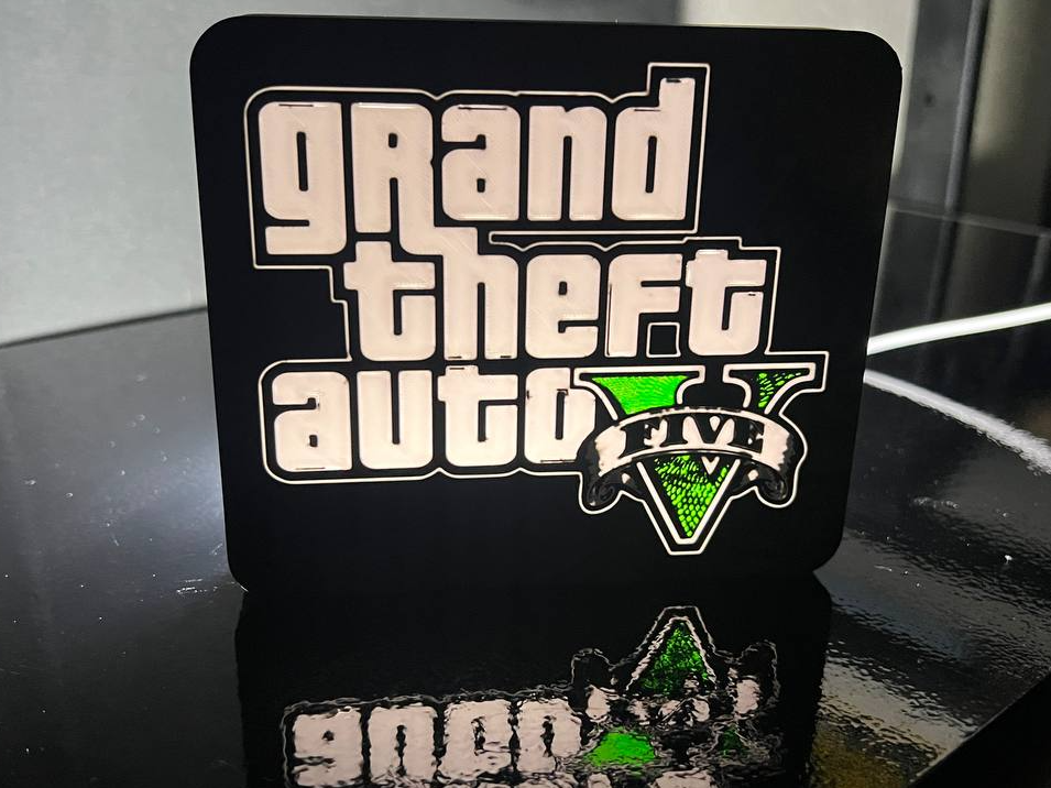 GTA V - GTA 5 Grand Theft Auto Lightbox - Lampada