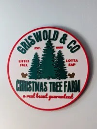 Editable Tree Farm Plaque