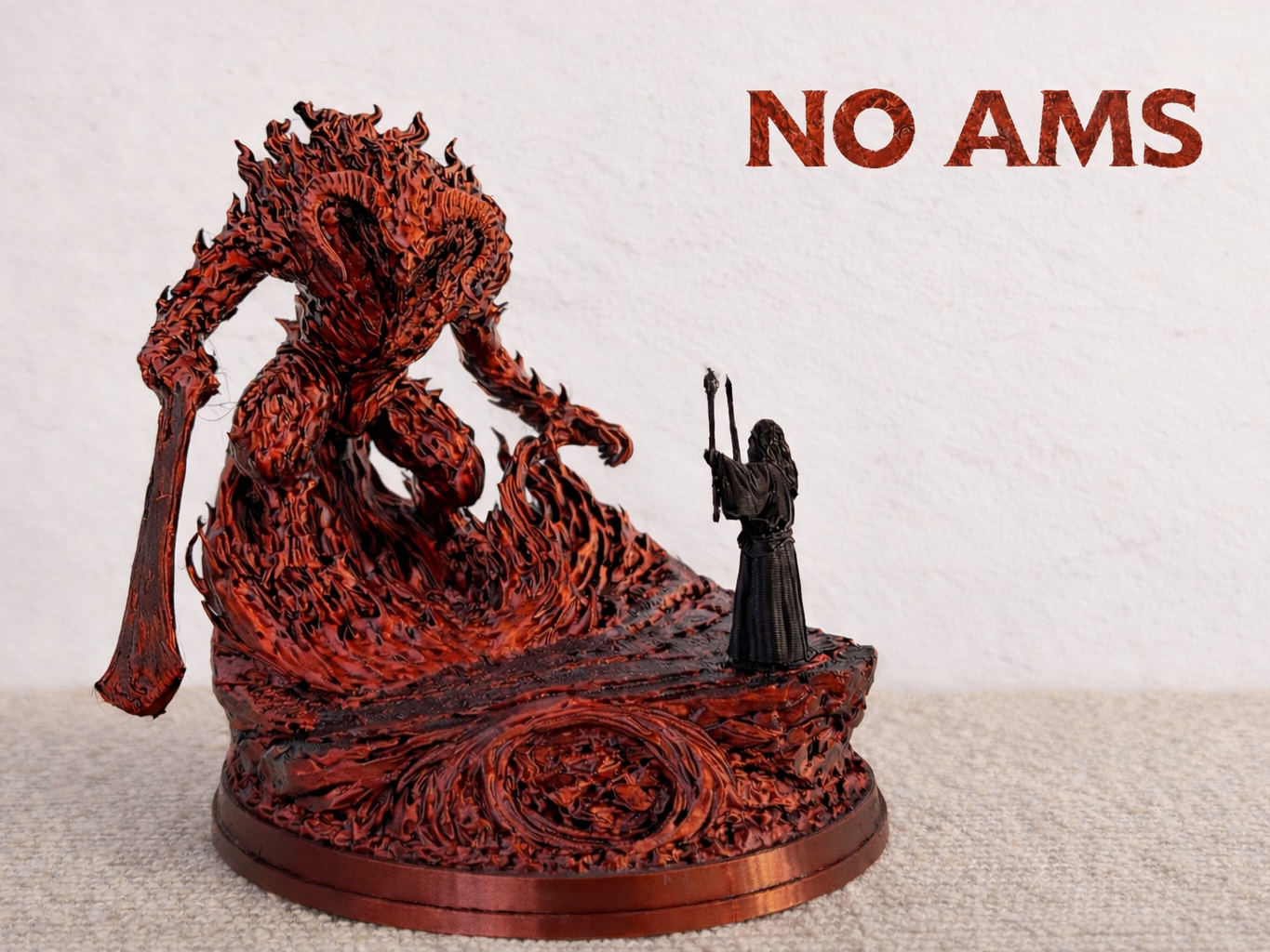 Gandalf vs Balrog – You Shall Not Pass (NO AMS)