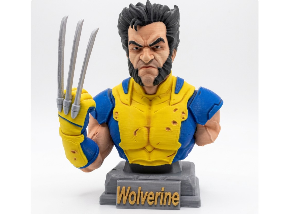 Wolverine Full Body Combat Miniature - X-Men
