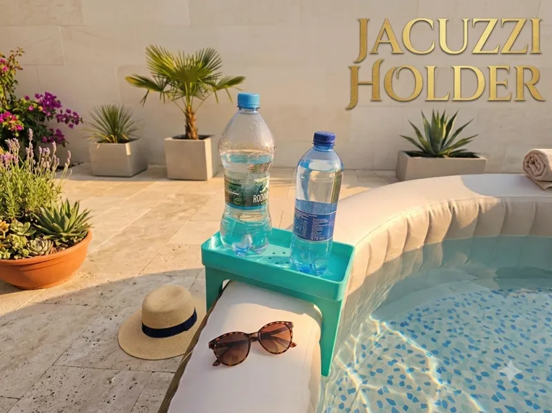 Universal Hot Tub Side Cup Holder Tray Spa (19cm) 