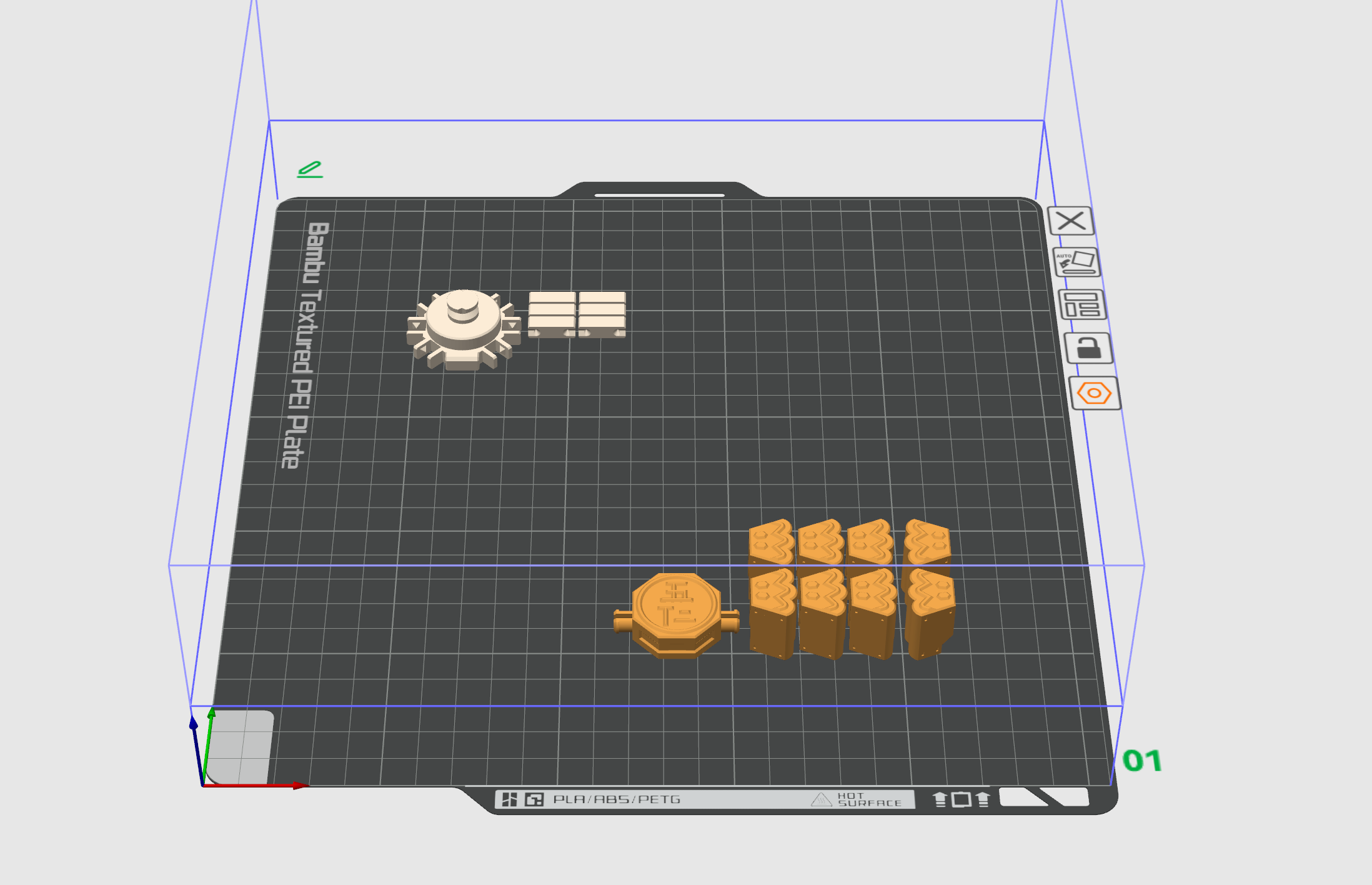 Miniatura 3 do modelo 3D “月饼”型——好运月饼火力掩护变形机器人