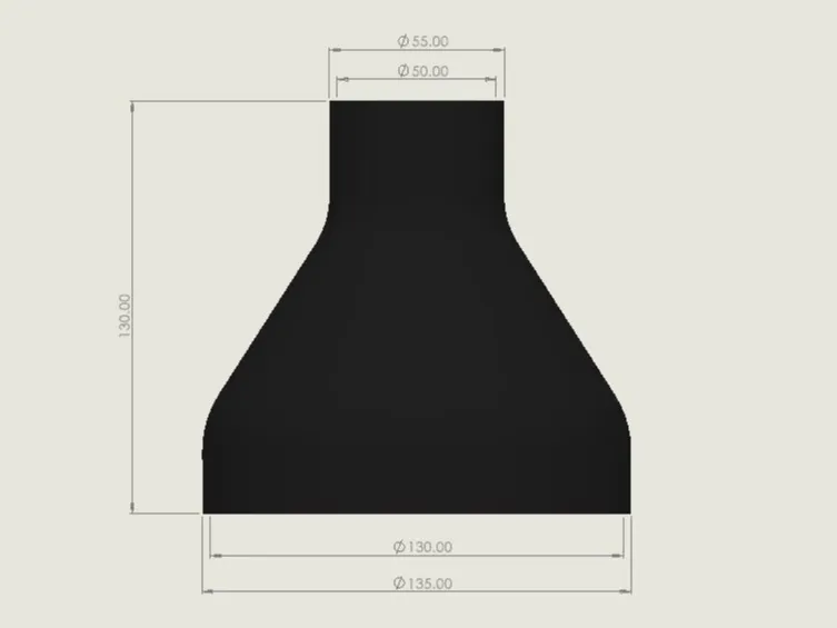 Pipe Reducer (ID 50mm - 130mm)