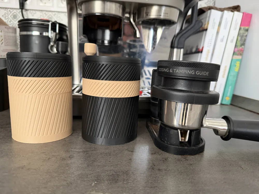 Delonghi Dosing Funnel / Tamping Guide Spirograph - Free 3D Print Model ...