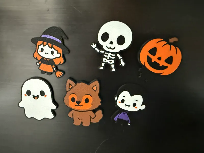 magnet Chibi halloween