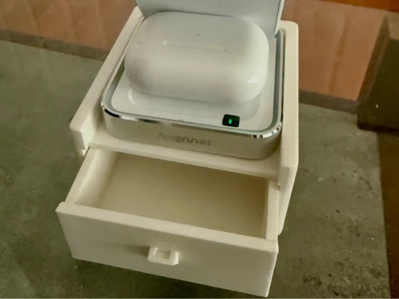 Charger Shelf with Drawer