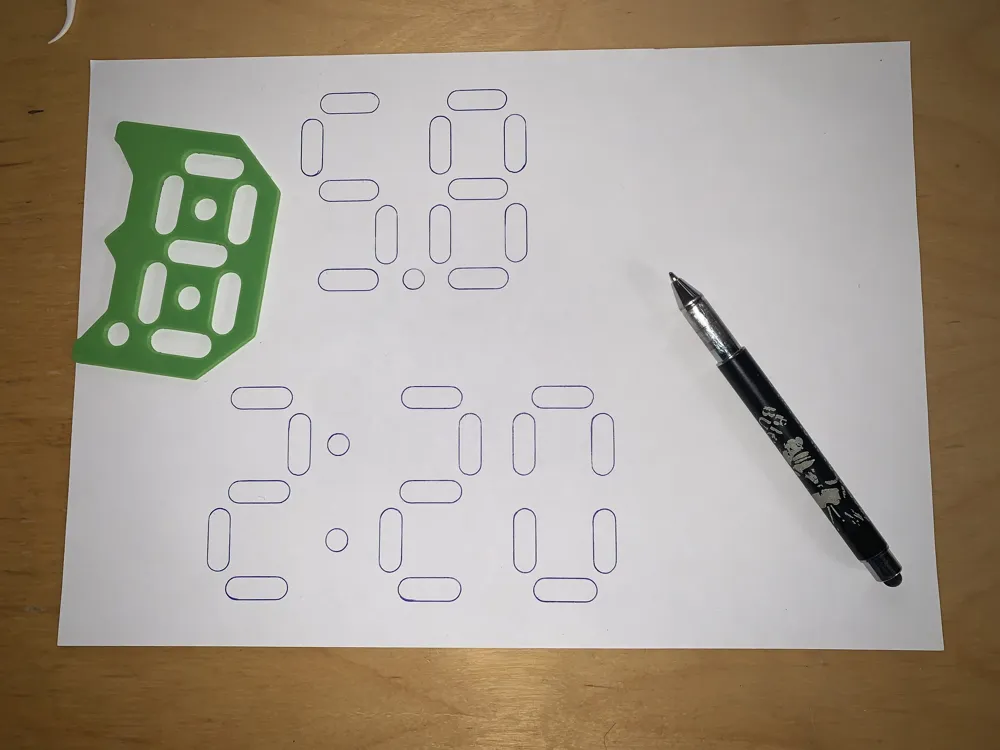 Decimal Point Design Rounded Digital Numbers with Decimal Point & Colon - Free 3D Print ...