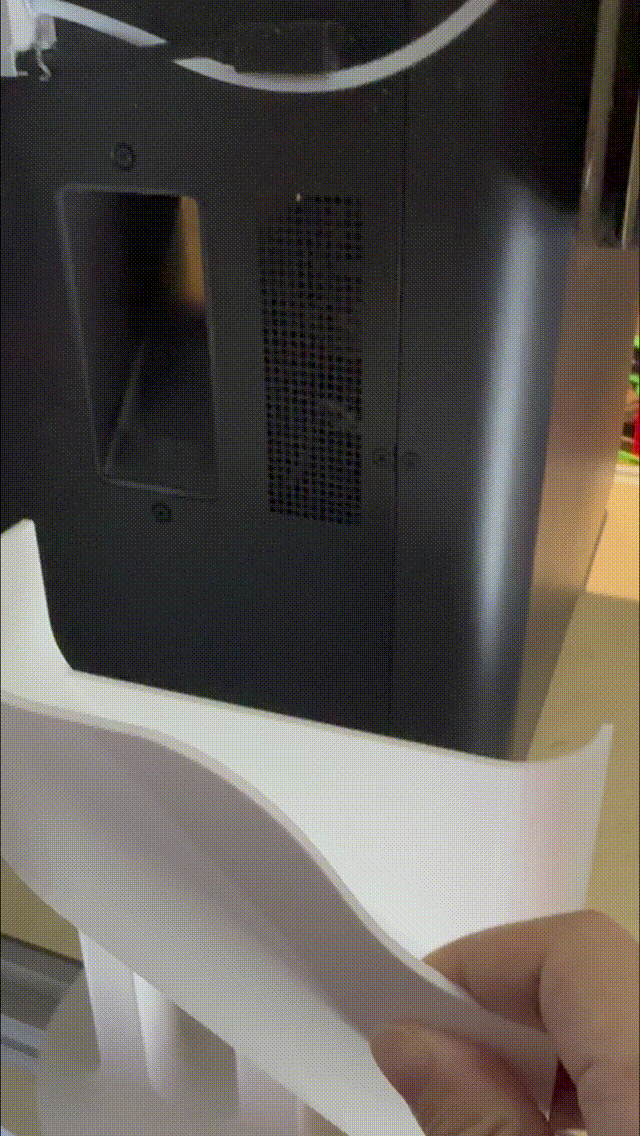 P1S/P2S/X1C通用废料盒竹屎盒，分体式，磁吸安装