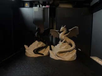 Mountain Sentinel Dragon | Easy-to-print