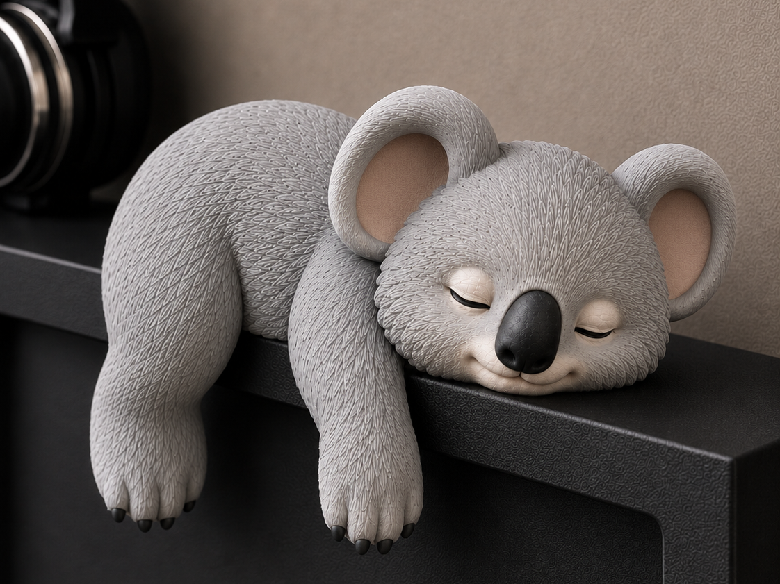 Sleepy Koala-Monitor pet