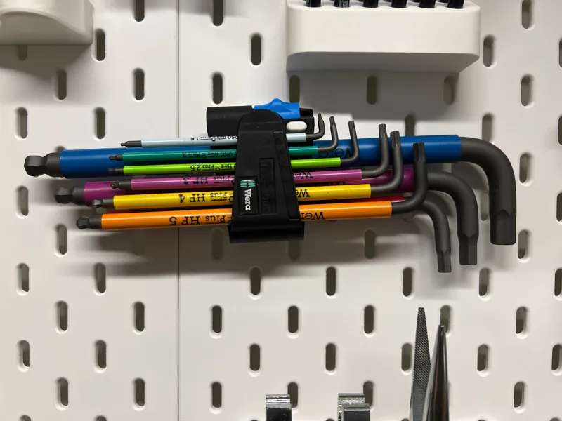 Skadis holder - Wera Hex Toolset