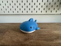 Single color smooth shark
