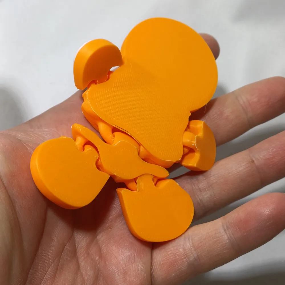[free to sell] Gingerbread Man Articulated Flexi - Free 3D Print Model ...