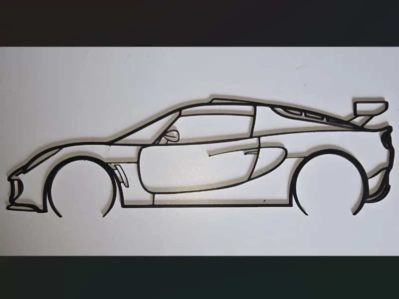 Lotus Exige Silhouette 