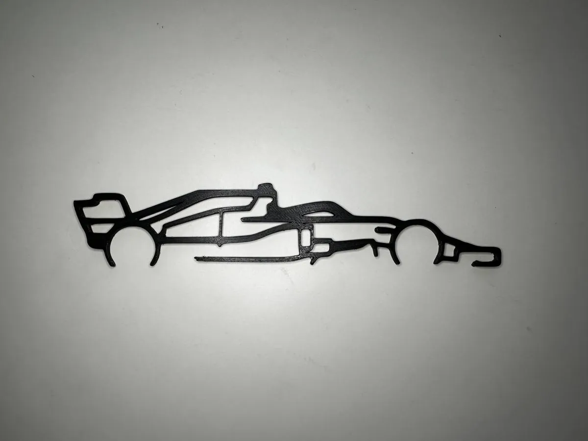 Décoration murale voiture de Formule 1