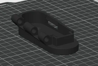 CROSS ADAPTER FOR SCAR - ADAPTATEUR CROSS POUR SCAR - AIRSOFT