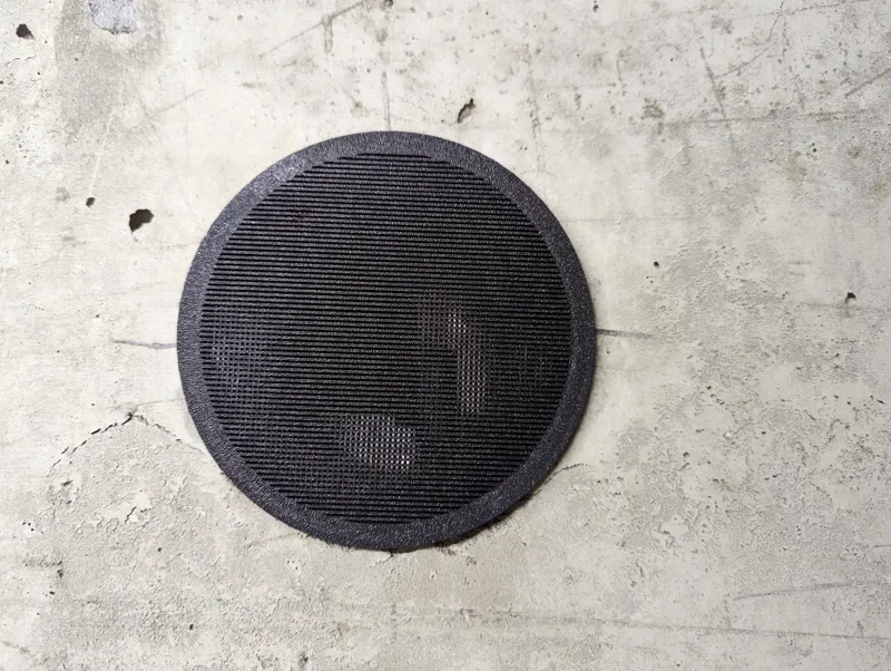 Customizable circle (round) filter - tinkercad link in description