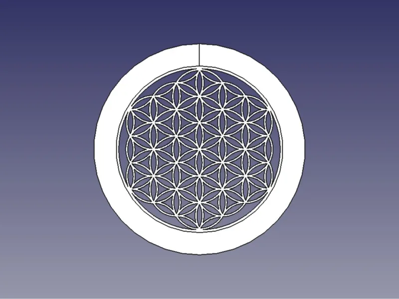 The Flower of Life fan cover