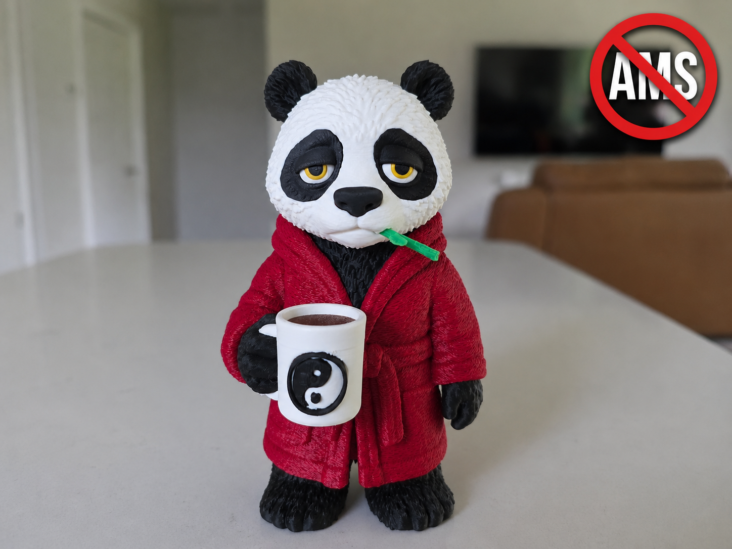 Bear With Me... I Need Coffee - Panda (No AMS)