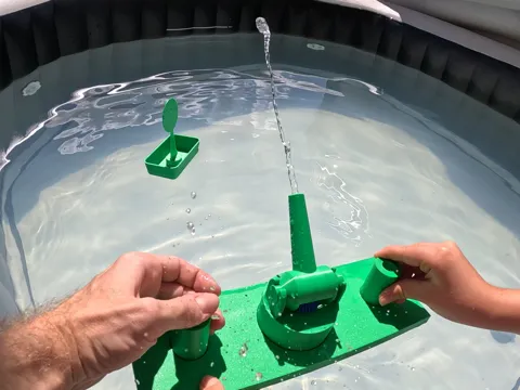 Letrero o emblema decorativo: Pool Battleship – 3D Printed Water Cannon Game — referencia de MakerWorld