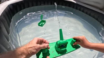 Letrero o emblema decorativo: Pool Battleship – 3D Printed Water Cannon Game — vista de referencia 5