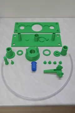 Letrero o emblema decorativo: Pool Battleship – 3D Printed Water Cannon Game — vista de referencia 3