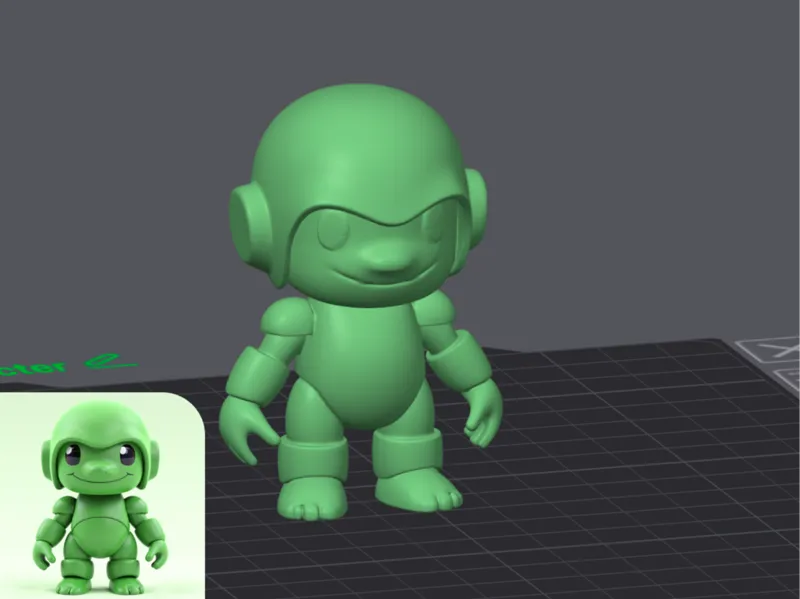 Psycho Alien Buddy – 3D Printable Toy Model