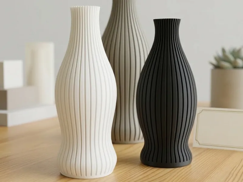 Coke Style Modern Vase