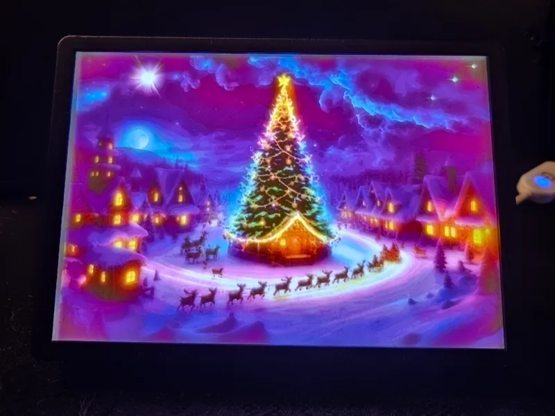 Christmas Tree Lithophane