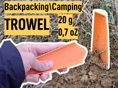Ultralight Poop Trowel 20g / 0.7oz
