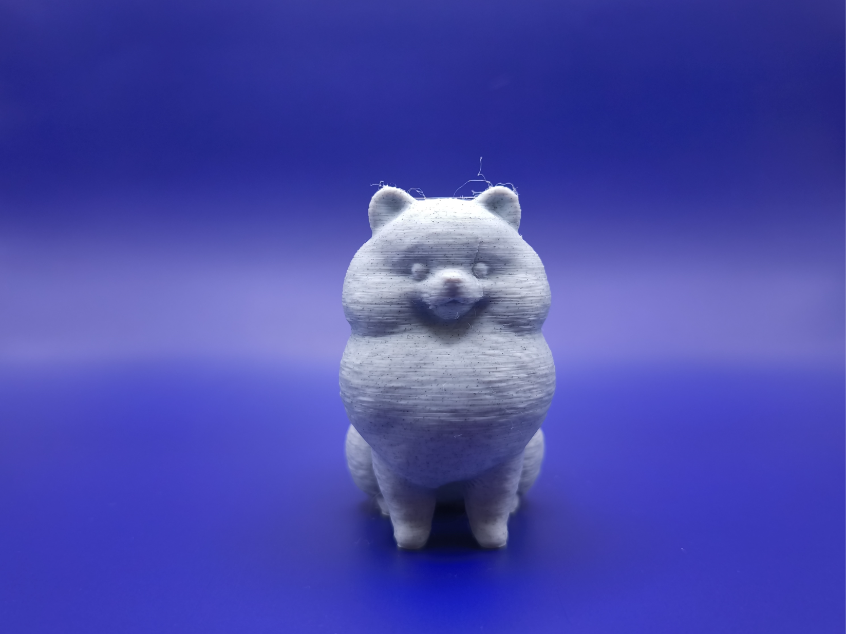 Stylized Pomeranian Figurine