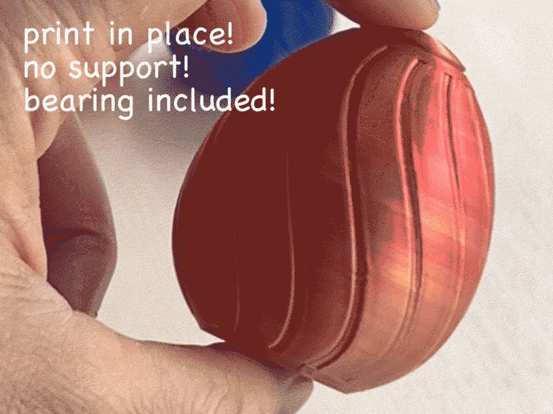 Easter Egg Fidget Spinner! Bearing Included!