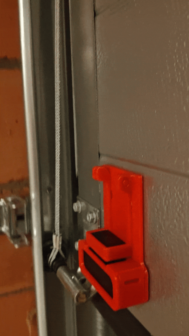 Smart Garage Door Sensor mount - Tuya Zigbee WiFi