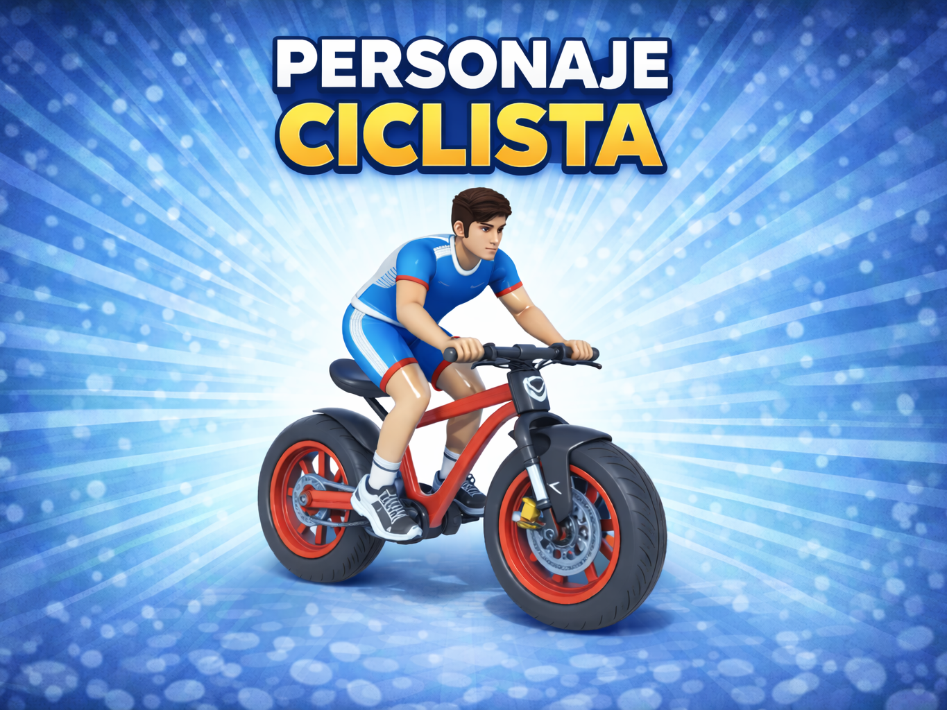 Cyclist Figure – Figura Decorativa