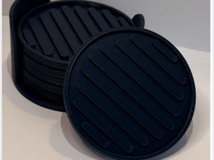 Minimal Drink Coaster – Easy 3D Printable Coaster