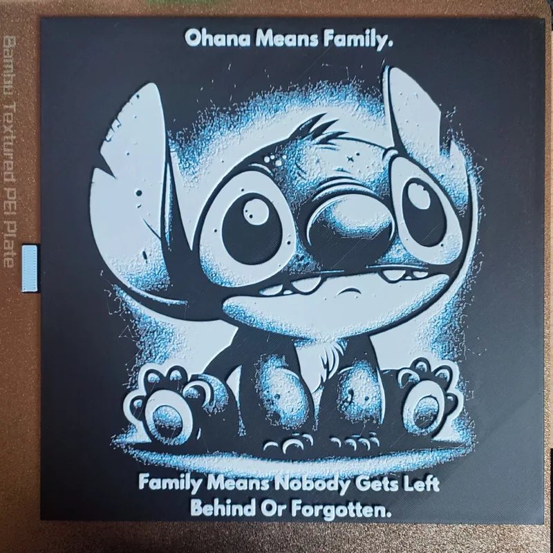 4-color HueForge Stitch Ohana