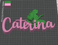Caterina -- 0.2mm nozzle, 0.1mm layer, 4 walls, 15% infill