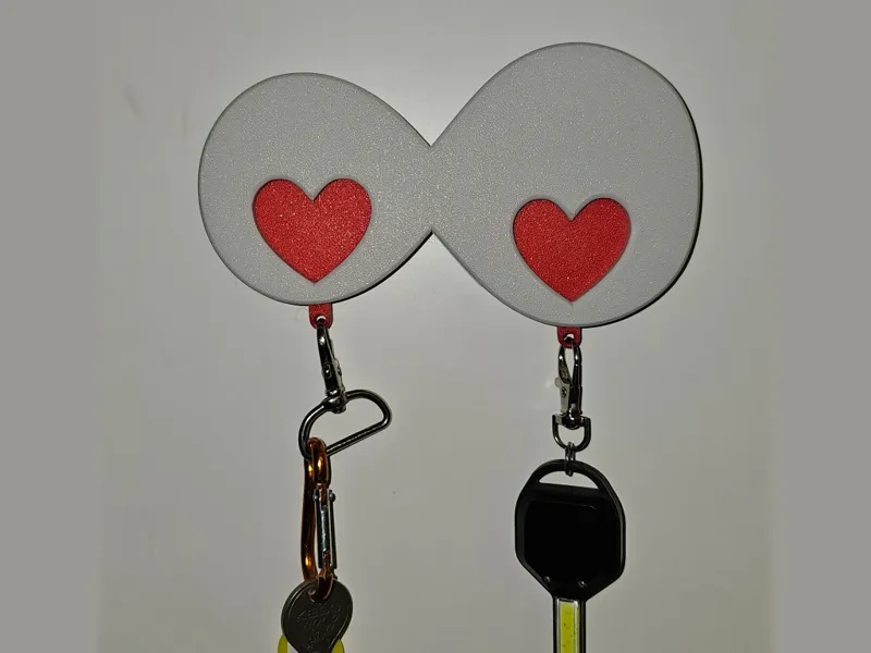 Infinity Heart Key Organizer – Show youre at Home