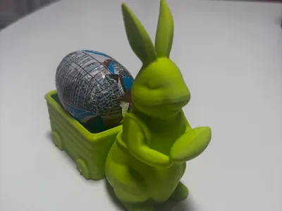 Easter bunny egg holder