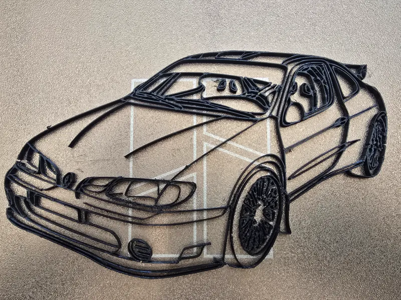 Mégane Renault sport Kit Car 3/4 avant Art line
