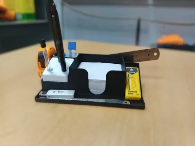 9cmX9cm Note Paper Desk Orginizer