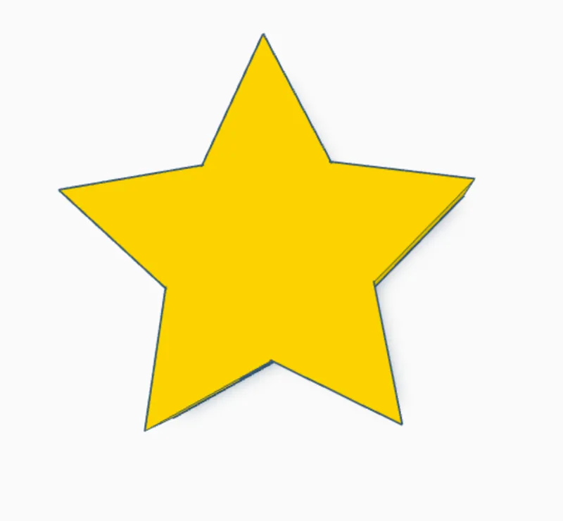 Star Straw Topper